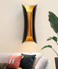 Modern Metal Curl Wall Sconce Lights For Indoor Spaces Dope Look Decorative Lamps For Pathways Staircases Bedrooms Balconies