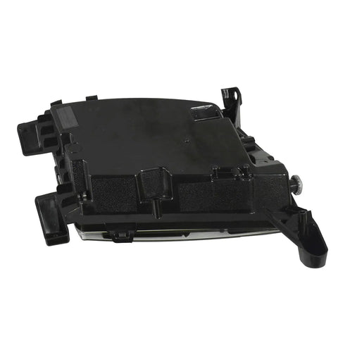 Sweet Bolt On Right Side Clear Lens Front Bumper Driving Fog Light Lamp For Tesla Model S 2012 To 2020 side view, black housing.
