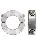 4 Pack 304 Stainless Steel Shaft Collars Set Screw Style With One Quarter Inch Bore One Half Inch Outer Diameter And Five Sixteenth Inch Width