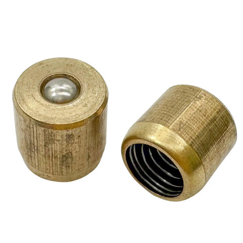Brass Push Button Grease Oil Cup 8x8mm For Ball Oiler Nipple Hit Miss Engine Lathe Mill Motor 20 Pieces Built Tough Rust Resistant