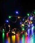 Outdoor Battery Powered Fairy Lights With Timer, 33 Ft Of 100 LED Cozy Warm White Glow Waterproof String Lights With Remote Control For Christmas Decor
