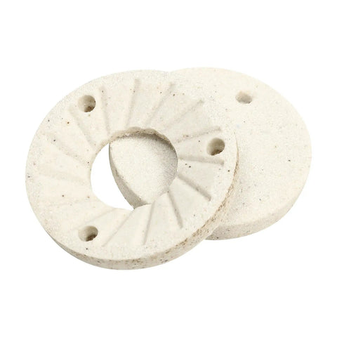 Two Pack Milling Discs for 150 Model Grain Grinders, Wet and Dry Slurry Milling Sheets, Electric Grain Mill Accessories