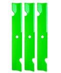 52 Inch Mower Blades For Scag Ex Mark Tiger Cub Wildcat Turf Tiger Decks Medium Lift 3 Pack Replacement Blades Replaces OEM