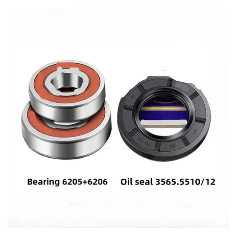 High Performance Seal Bearing 6205 6205 For Washing Machine Drum Inner Shaft Rotation Smooth Operation Reduces Vibration And Friction 35X65.5X10mm Precision Engineering Replacement Part