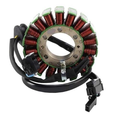 Premium Ignition Control Module Fits Marine Outboard Engine 4HP 5HP 6HP 8HP 9.9HP 14HP 15HP 20HP 25HP Years 1998 Through 2002 Handles Kill Start Trim Features Without Adding Relay Tiller Remote Setup Drop In Stock Replacement 32800 14F00 Kit Also Matches. Marine stator coil with wiring and connectors