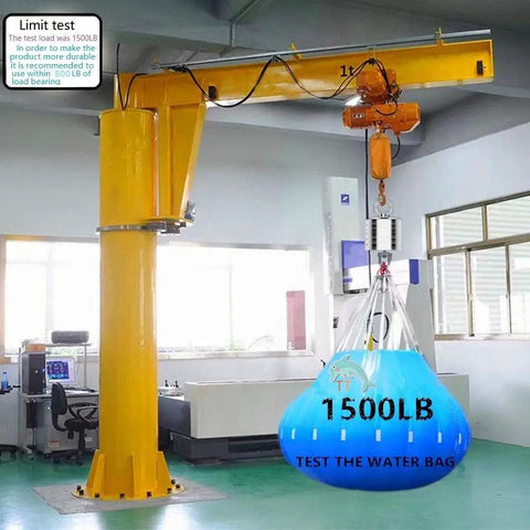 Industrial testing of heavy duty bearing hanger for yoga hammock chair and playground use, 1500 lbs capacity, anti rust, 180 degree swing.