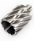 Annular cutter with Weldon shank, 3/4 in diameter, HSS, for magnetic drill press