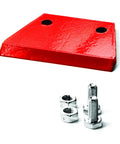 Replacement Earth Auger Blade For EA8F Earth Auger With Abrasion Resistant Steel Powder Coat Finish And Included Nuts And Bolts