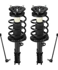 Toyota Corolla Front Strut Assembly With Coil Spring And Sway Bar Links Kit Replaces 172114 172115 Fits 2003 2008