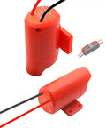Milwaukee M12 12V Battery Adapter Converter Kit With Wire Terminals And 14 AWG Wires For DIY Projects, RC Cars, Trucks, And Robotics
