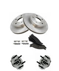 Straight Up Reliable Front Wheel Bearing And Hub Assembly Pair For Chevy Express Gmc Savana 2500 3500 Eight Lug Rear Wheel Drive with brake components.