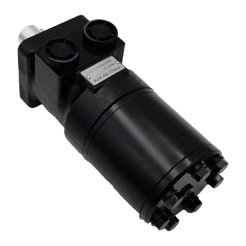 Heavy Duty Hydraulic Motor BMPH400H4KS Straight Swap For Dynamic Machinery with durable black metal construction.