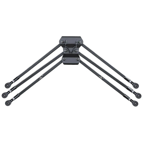 X3 Rear Radius Arms For Can Am X3 And X3 Max 72 Inch Durable Upgrade With Box Section Tubing And One Eighth Inch Wall Four Times Stronger Than Stock Adjustable Bushings For Precise Drifts And Smooth Handling on white background