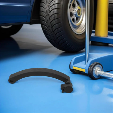 Plastic Tire Balancer Handle Replacement For Wheel Balancers Universal Pro Grade Hand Gauge And Measurement Wheel Easy To Use High Precision For Auto Repair Shops Fits Cars Trucks Motorcycles And More, black plastic handle on floor