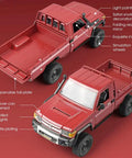 RC Beast Rock Crawler Truck 4x4 Toyota LC79 One Twelfth Scale Off Road Pickup with openable tailgate and realistic detailing