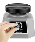 Adjusting 4 Inch Lab Vibrator Shaker Oscillator 110V For Plaster And Gypsum Mixing Small Round Mixer Machine With Air Bubble Removal