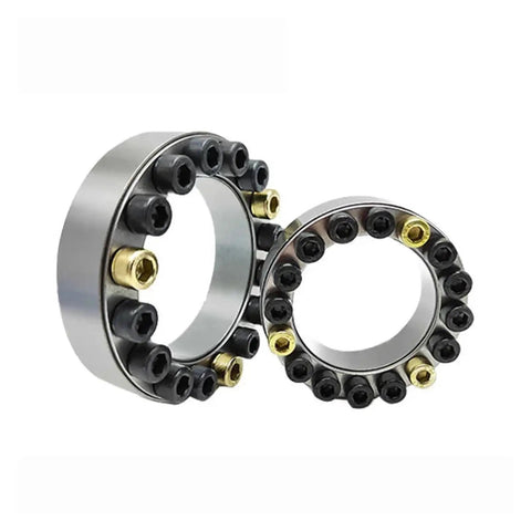 Heavy Duty Expansion Tension Sleeve Bushing With Solid Grip Clamping Ring For Shaft Hub Coupling 18 To 65Mm Adjustable Inner Diameter.