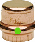 ProPress Zero Lead Copper Cap One Half Inch Plumbing Ten Pack Quick Connect For Wet Installations No Solder Required Cap
