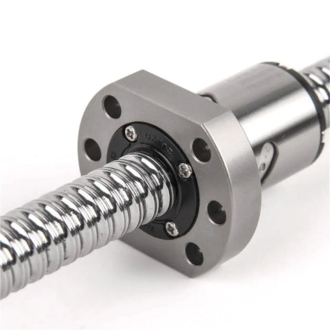 Beefy End Machined SFU1605 Ball Screw Kit With Ball Nut RM 1605 For Precision Linear Motion close-up view