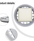 High Performance HEPA Filter Replacement For UZ930 And GD930 Vacuums with a close-up of filter details