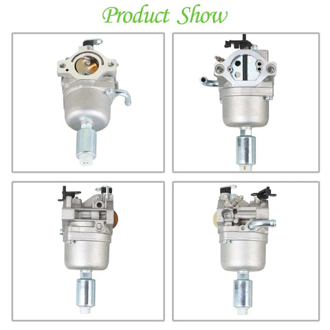 Carburetor Replacement Kit For 17.5HP To 21HP Lawn Mower And Tractor Engines, Drop In, Durable Materials, front and side views