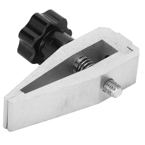 Beefy Stainless Steel Push Pull Force Fixture With 500N Tensile Tester Jaw, Heavy Duty Clamp, Anti-Slip Knob, For Testing Rubber Cables, Paper, And Other Destructive Materials, stainless steel clamp
