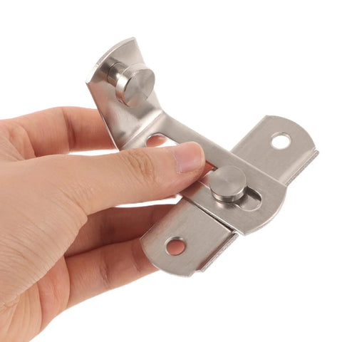 Stainless Steel Barn Door Latch Flip Lock With Rust Resistance For Gates And Cabinets Enhanced Security Modern Rustic Farmhouse Style