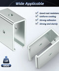 Strut Channel Connector Extend Bracket For 1 5 8 Inch Wide And 1 5 8 Inch High Strut Channel Easy To Install Mounting Bracket For Extending Displays