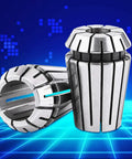 High Precision ER20 Spring Steel Collet Set, 10 Pieces CNC Milling Lathe Tools, detailed view of collet design.