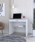 Electric Standing Desk With Silky Height Adjustment From 28 To 46 Inches To Seriously Upgrade Your Gaming Or Home Office Rig And Keep Your Back Feeling Fine Daily in modern home setup with laptop and decor.