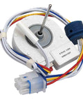 Evaporator Fan Motor Replacement For GE Hotpoint Refrigerators WR60X10307 single unit with wires and connector visible