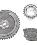 Rock Solid Timing Chain Kit C-3220 For Engine Timing Set, Durable Sprockets, Guides, And Chain Replacement, displayed components overview