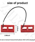 4 Inch Steer Stop Outboard Hydraulic Steering Lock for Outboard Motor Trailering and Transport Red Fits Most Steering Cylinder Rods