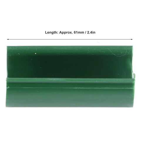 Heavy Duty 32 Pack PVC Greenhouse Clamps Set For Securing Row Covers Arches Tarps Pools And Garden Plastic Film, 2.4 inches long