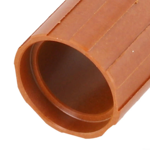 Swirl Ring 220670 Plasma Cutting Consumable Replacement Part For 45 Amp Machines close-up brown plastic part