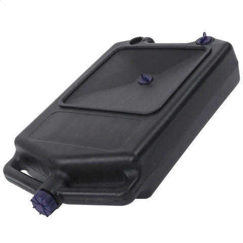 Get This Pro 8L Low Profile Oil Drain Pan For Car And Motorcycle Service With Huge Capacity to Handle Coolant Antifreeze and All Fluids During Garage Maintenance Without the Messy Overflow Hassles