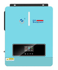 Front view of All-In-One Battery-Less 3600W Pure Sine Wave Solar Inverter With Built-In 120A MPPT Charger, 24V DC To 120V AC