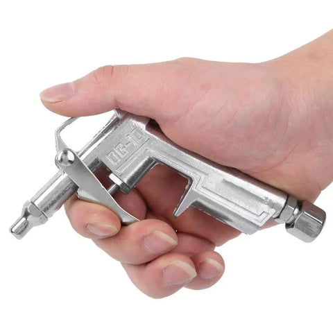 Pneumatic Air Blow Gun With Lightweight Aluminum Alloy Construction, Adjustable Nozzle For A Powerful Cleaning Air, Portable Tool in Hand