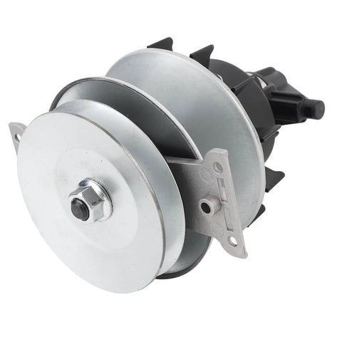 Transmission Primary Pulley Assembly MIA13031 for D105 E100 X105 X106, silver metal OEM replacement pulley