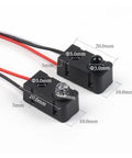 5 Pairs DC 5V Infrared Beam Sensor Detector For IR Break LED Counting Module with dimensions and wiring.