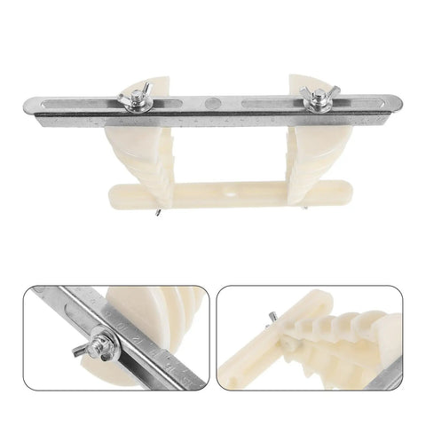 Pro Grade Single Phase Winding Frame Mold With 6 Layer Adjustable Design For Electric Motors And Small Pumps, Plastic And Steel Build, Durable Coil Winder For Motor Coils Repair And Micro Motor Projects, 6-layer adjustable mold