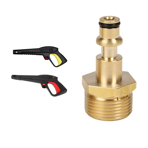 Solid Brass 6X Hose Diverter Repair Kit Adapter For Lavor High Pressure Washer Converts M22 Female To Quick Connect Upgrade Your Garden Hoses Easy Install No Tools Needed Perfect Fix For A Leaky Or Broken End Connection Today brass washer adapter