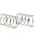 10Pcs Extension Compression Springs Kit with 0.8mm wire, 304 stainless steel, displayed on a white background.