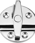Marine Grade 316 Stainless Steel Door Latch Twist Lock Round 2.25 Inch Diameter For Boat Doors And Cabinets Saltwater Ready Corrosion Resistant Marine Hardware