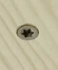 DSVT2S Deck-Drive Wood Screw Collated 10 X 2 In Torx T25 tan in wood with rimmed flat head and nibs, flush finish