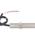 Pickup Speed Sensor 5 By 8 Inch 18 UNF Thread Heavy Duty Magnetic Electric Speed Sensor with brass body and wire, side view