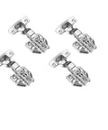 Stainless Steel Cabinet Door Hinge With Upgraded Soft Close Damping System Built In Hydraulic Damper For Silent Self Closing No Slam Noise Reduction