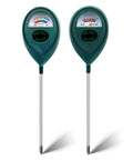 2 Pack Soil Moisture And pH Meter Kit No Battery Required, lightweight garden test tools with digital dashboard and dial display.