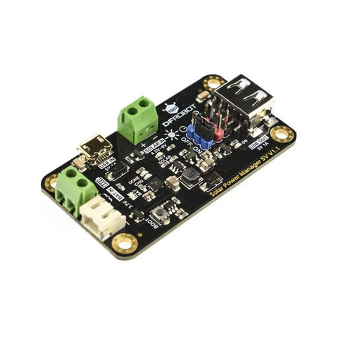 MPPT Solar Panel Controller 900mA Power Manager For 5V Panels With USB Charging On The Go High Efficiency Solar Charge Module board