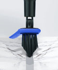 2 In 1 Floor Scrub Brush Grout Scrubber With Long Adjustable Handle Up To 58 Inches 120 Degree Rotatable Grout Cleaner V Shaped Corner Brush